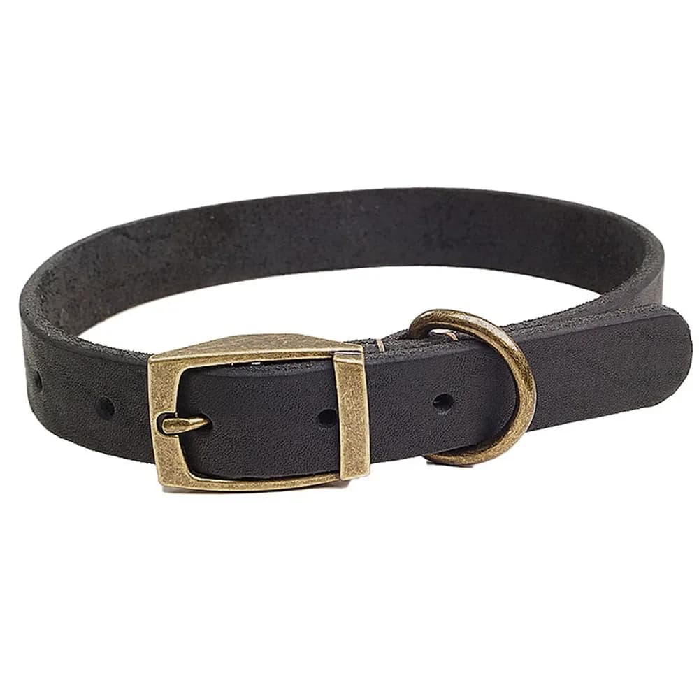 Colliers pour chiots en cuir véritable pour chiens de petite et moyenne taille, collier pour chien e