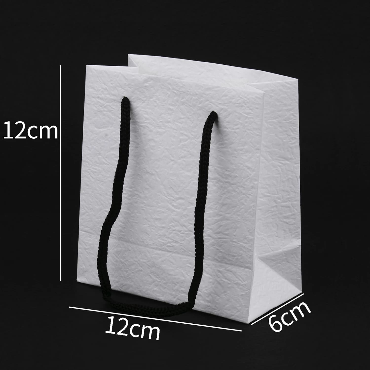 Boîte en Carton d'emballage de bijoux blanc givré, 1 pièce, sac à main, support de mode, boîte d'emb