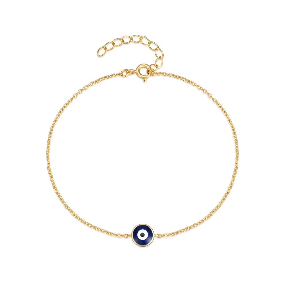 CANNER-Bracelet Mauvais Yeux pour Femme, Argent 925, Bijoux Tendance, Cadeau de Mariage, ixde Fiança