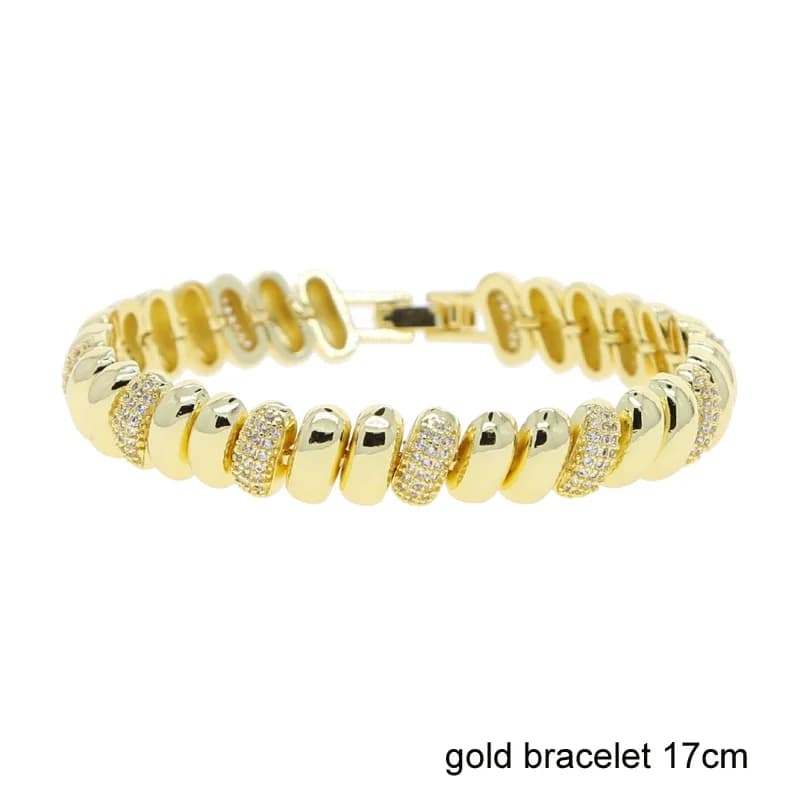Nouveau Collier Ras du Cou Unisexe Tendance Chaîne Serpent Maille Chevrons Dorée Perles Pavé CZ 5A B