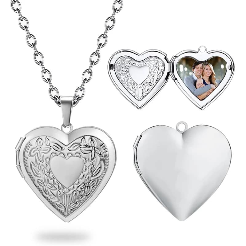 Collier médaillon personnalisé avec Photo, pendentif rond/ovale, collier médaillon, cadeaux personna