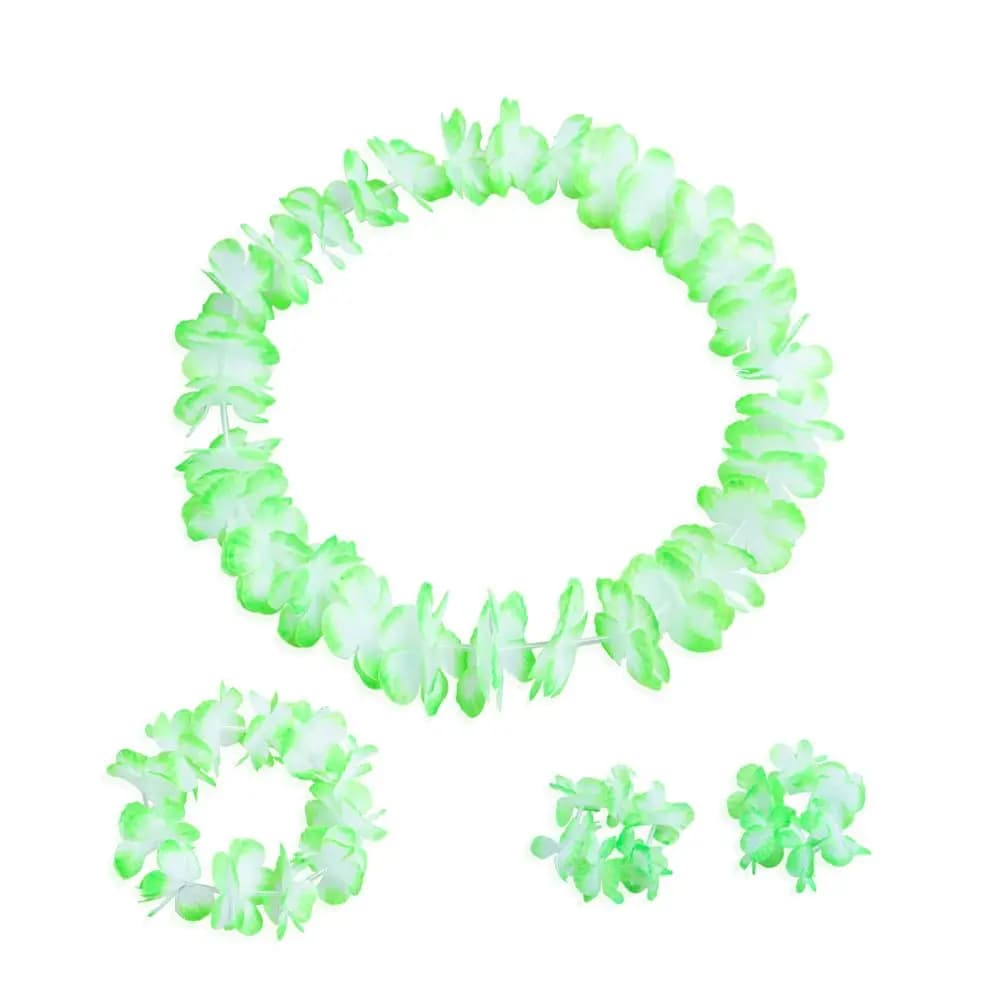 Collier de fleurs artificielles Leis de plage hawaïenne, guirxiété de fleurs d'été, décoration de ma