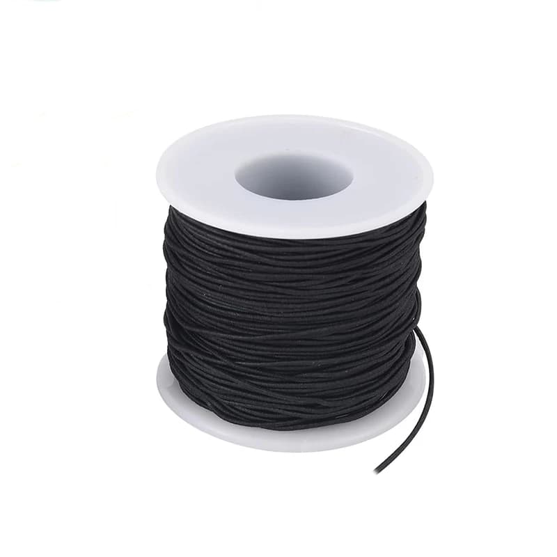 Fil extensible pour bracelets, 3 couleurs, 1 mm, cordon élastique robuste pour la fabrication de bij