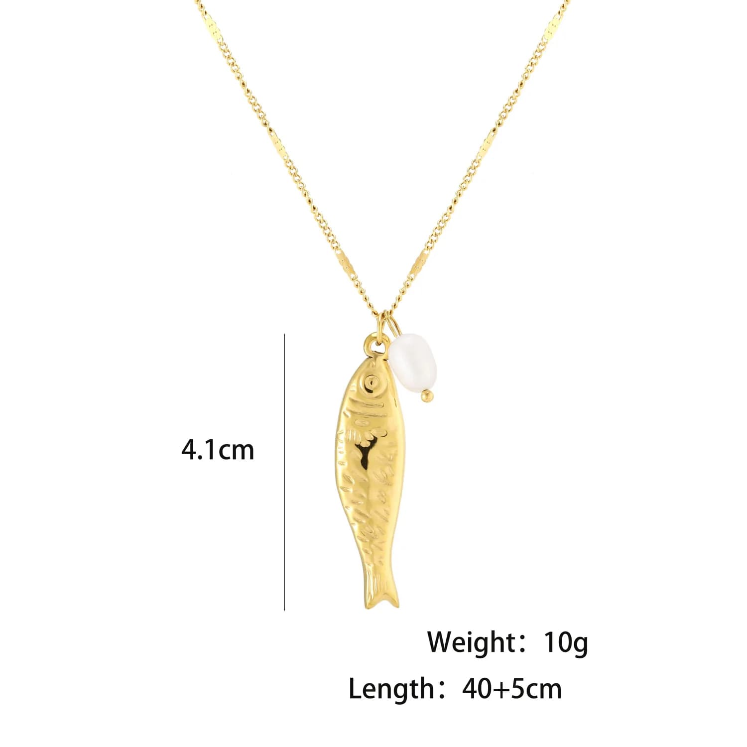 Collier long vintage en perles baroques naturelles d'eau douce texturées effet lave avec pendentif p