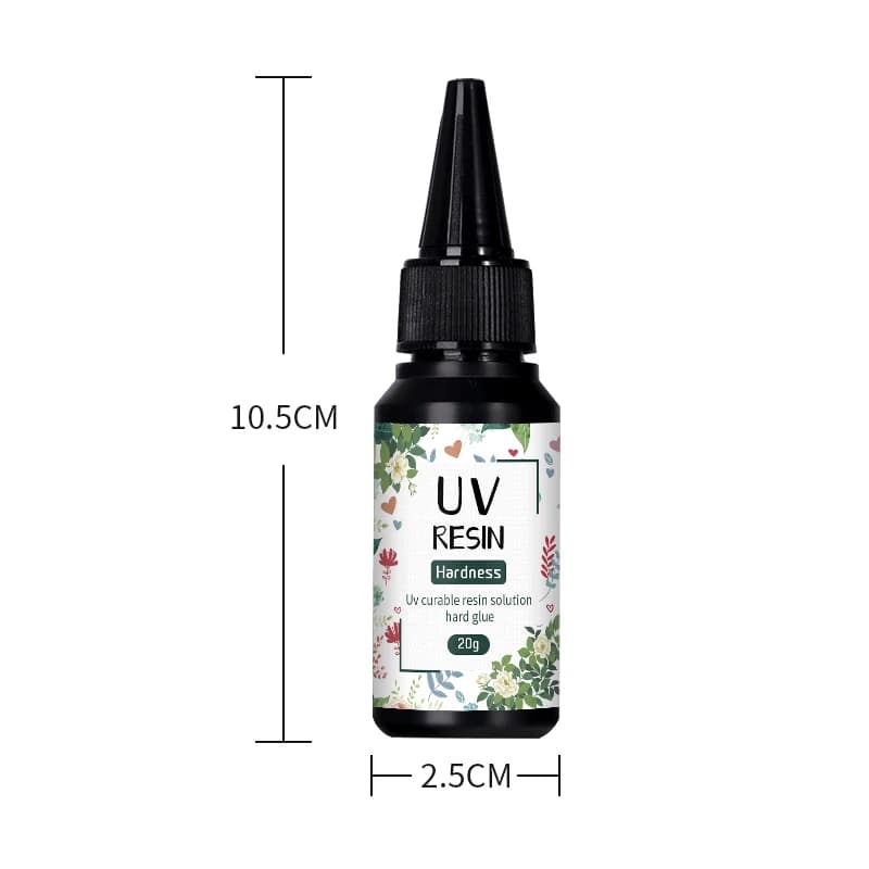 Colle résine UV 20g/50g/100g/250g/1000g, résine époxy et lampe UV, haute transparence, séchage rapid
