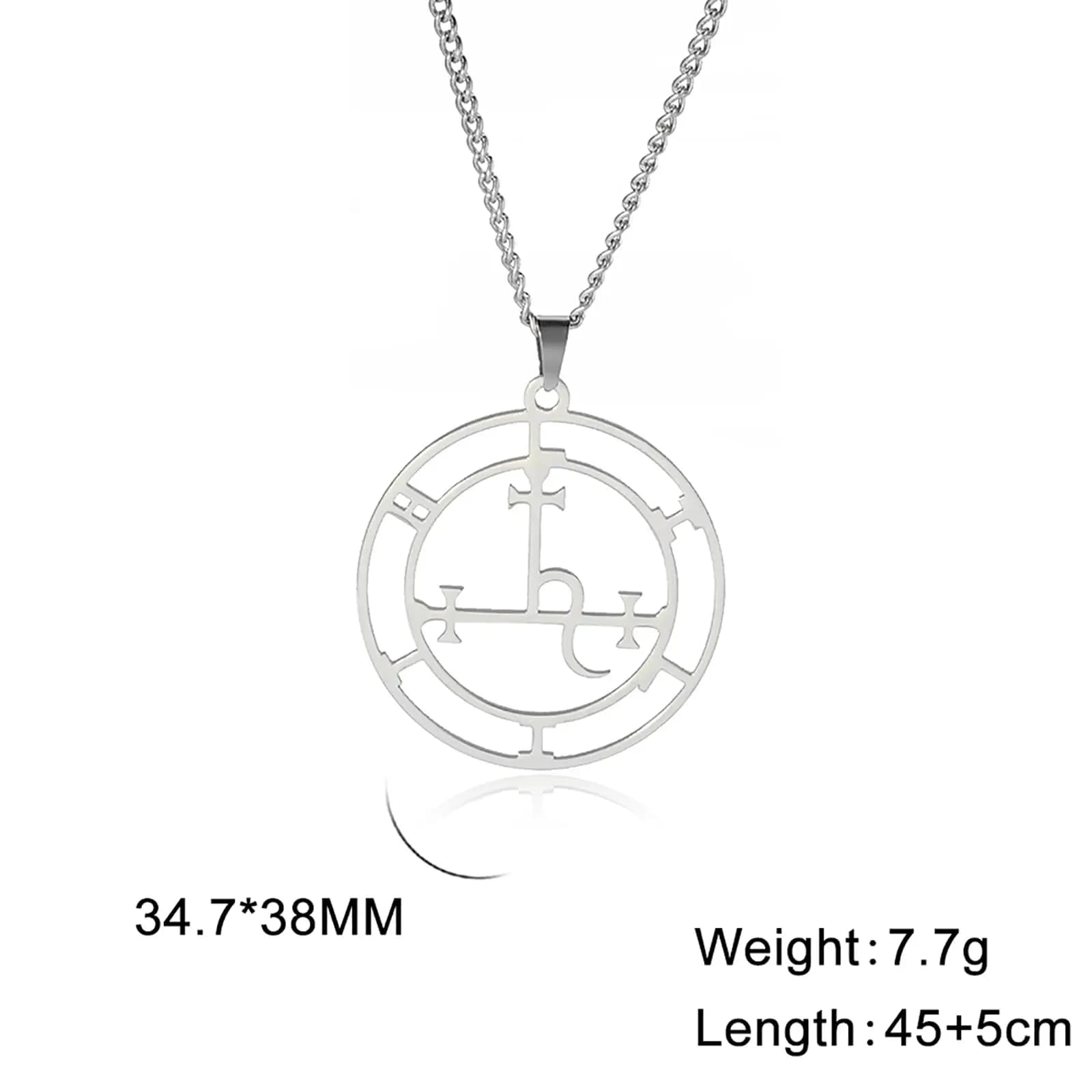 VASSAGO Sigil de Lilith collier Lilith Sigil Hecate déesse pendentif Lucifer satanique Lilith symbol
