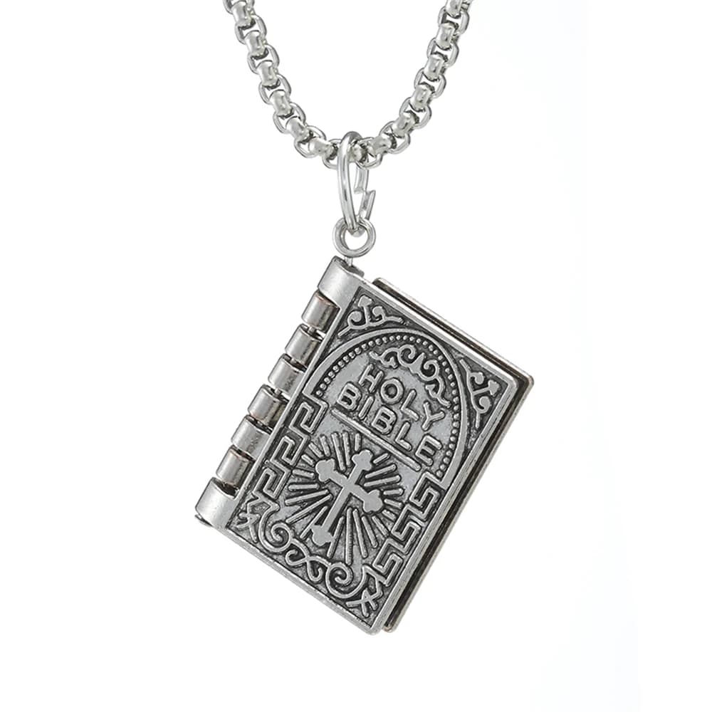 Collier pendentif scooter livres bibliques pour hommes et femmes, astronome, monstre, bétail, module