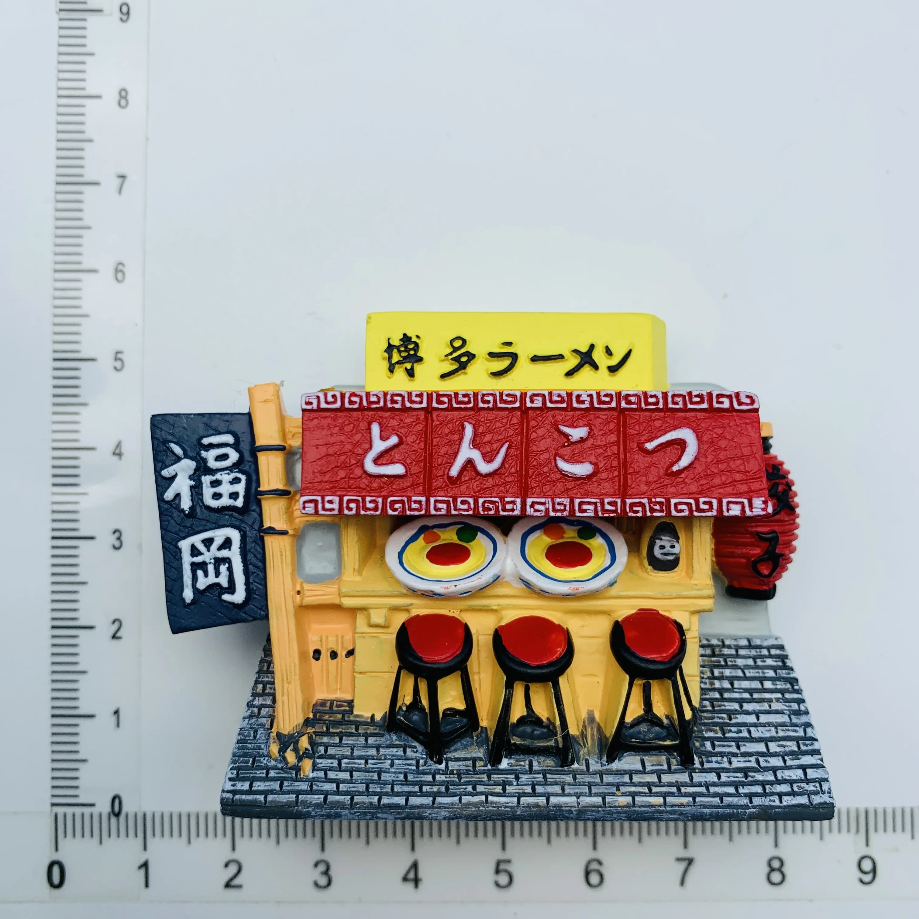 Aimant de réfrigérateur 3D saveur asie et japonaise, Souvenirs touristiques, décoration magnétique p