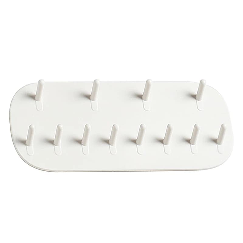 Rangement Mural Multifonctionnel pour Bijoux et Boucles d'Oreilles, Présentoir pour Collier et Clé, 