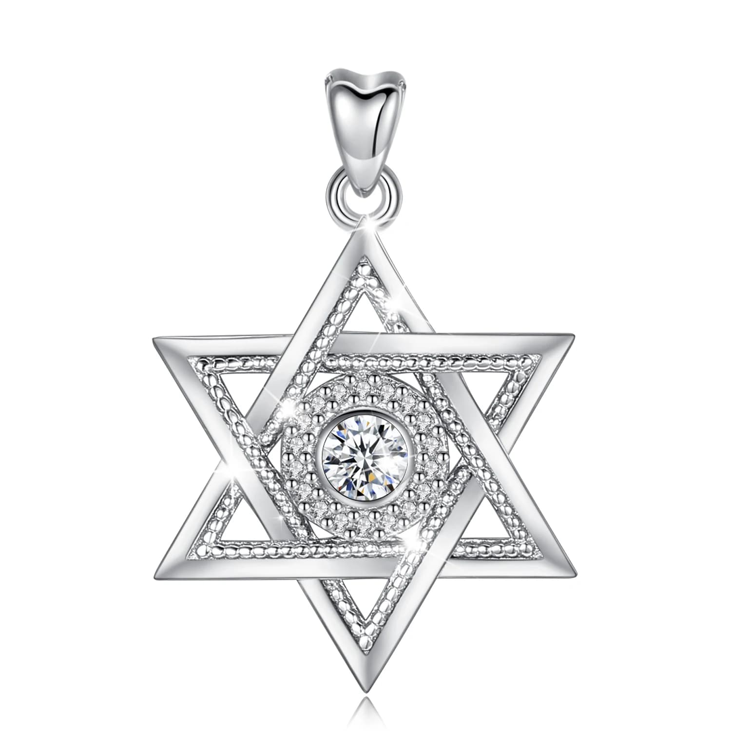 Eudora – collier étoile de David en argent Sterling 925, pendentif amulette du judaïsme, bijoux reli