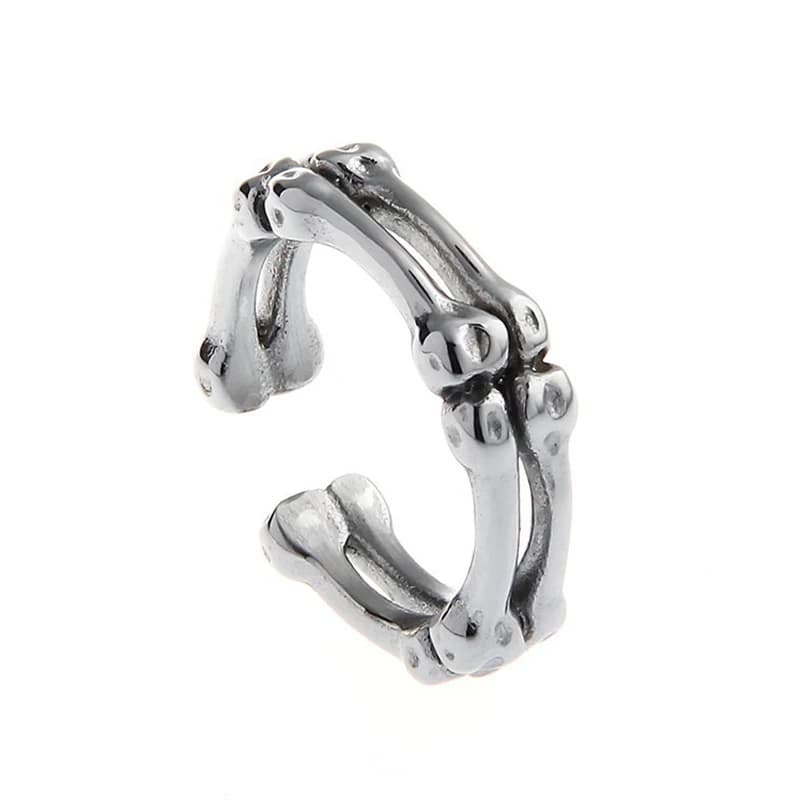 YIZIZAI-Bague Sophia Créative en Argent pour Homme, Bijoux de Doigt Ajustables, Vintage, Punk, Stree