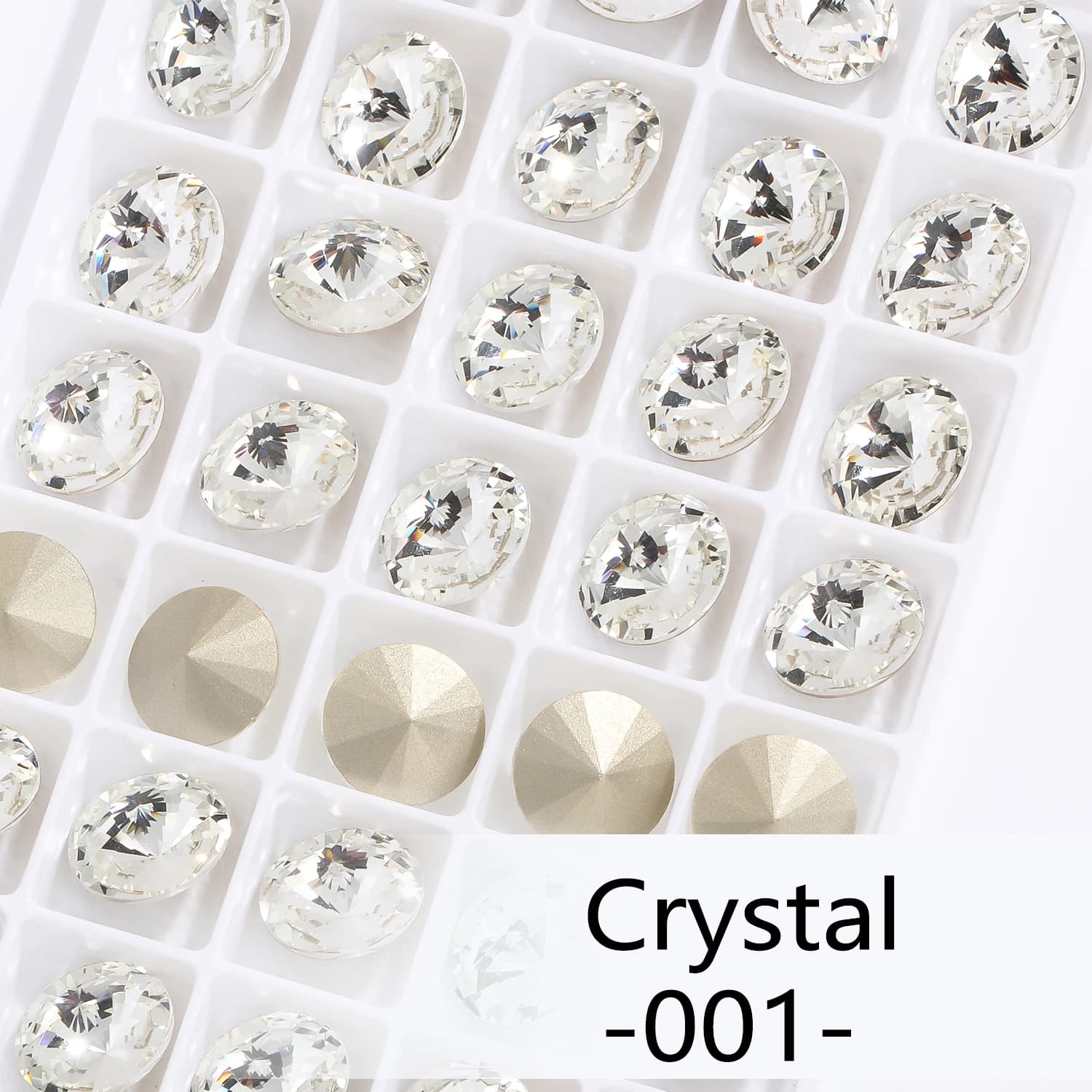 Rivoli – strass ronds et pointus en diamant, perles colorées, artisanat, cristal, vêtements pour ong