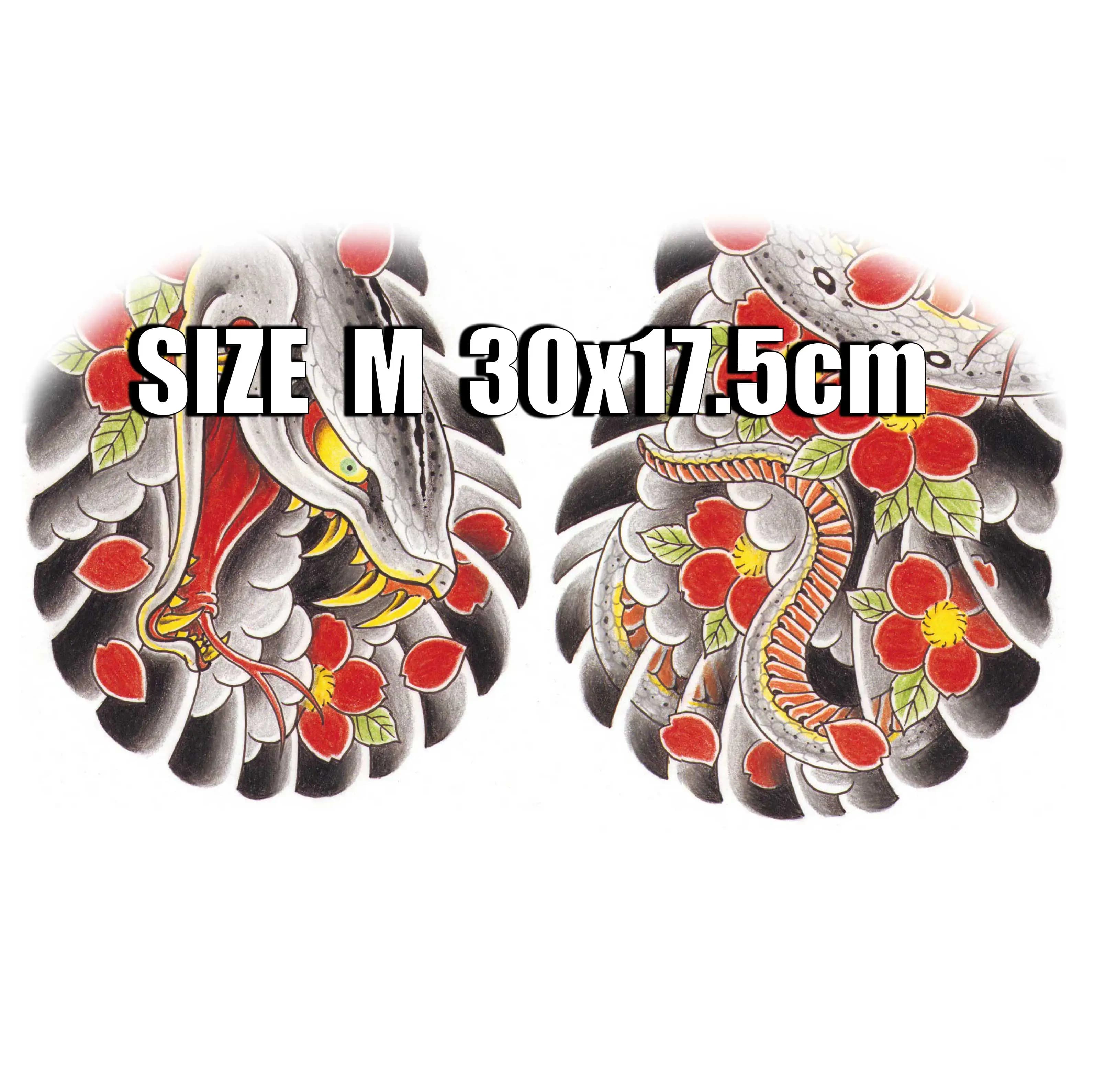 Goro Majima Yakuza autocollants de tatouage temporaire Costume de Cosplay réaliste imperméable pour 