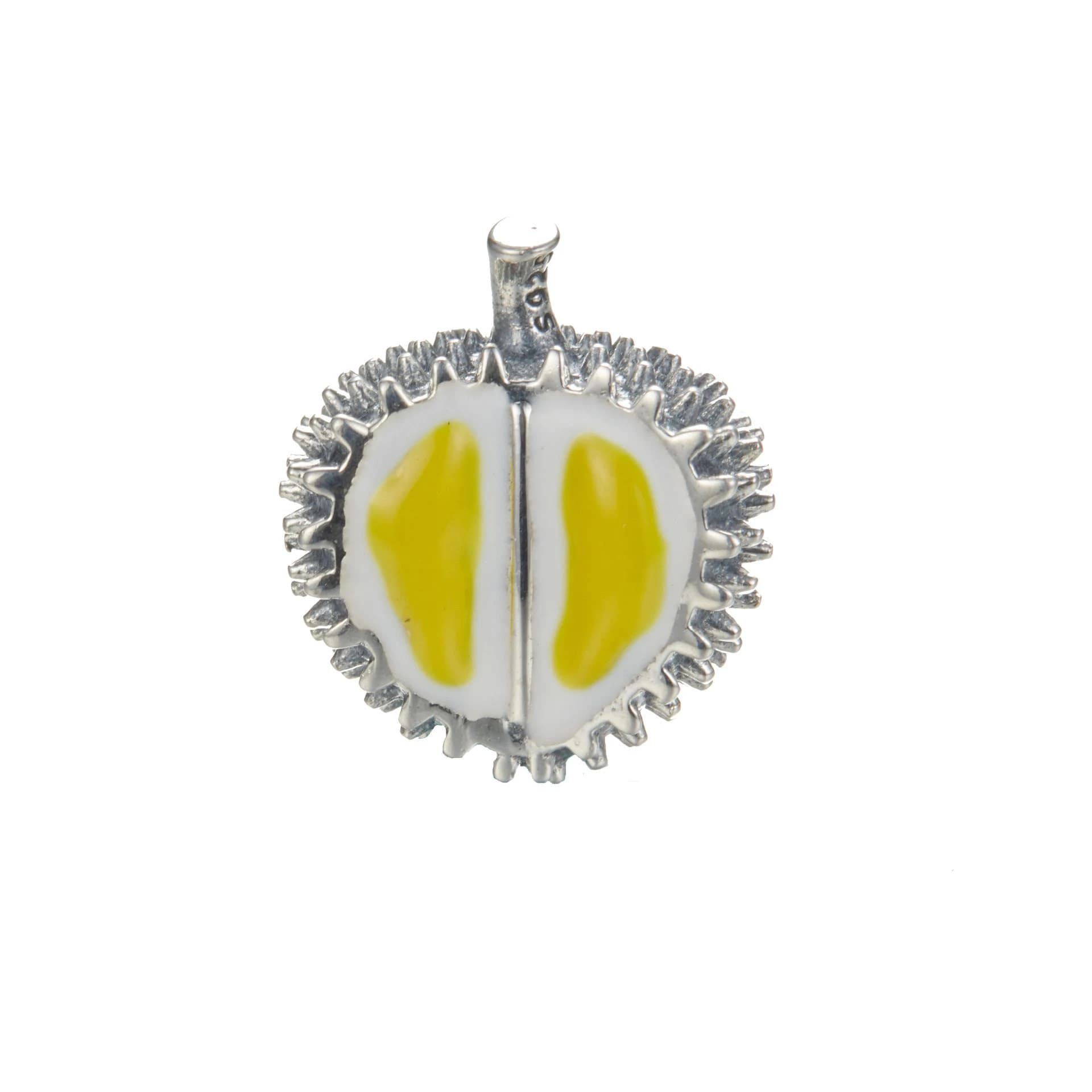 Pendentifs Breloques Gourmet en Argent Sterling 925 pour Soirées et Galas, Idéaux pour Colliers, Bra