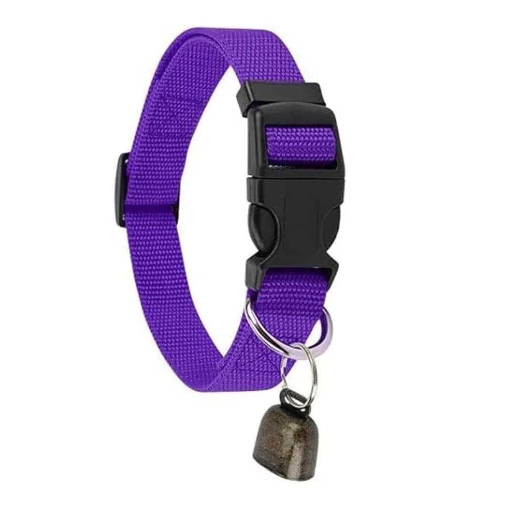 Collier portable réglable anti-perte pour animaux de compagnie avec boucle à dégagement rapide et cl