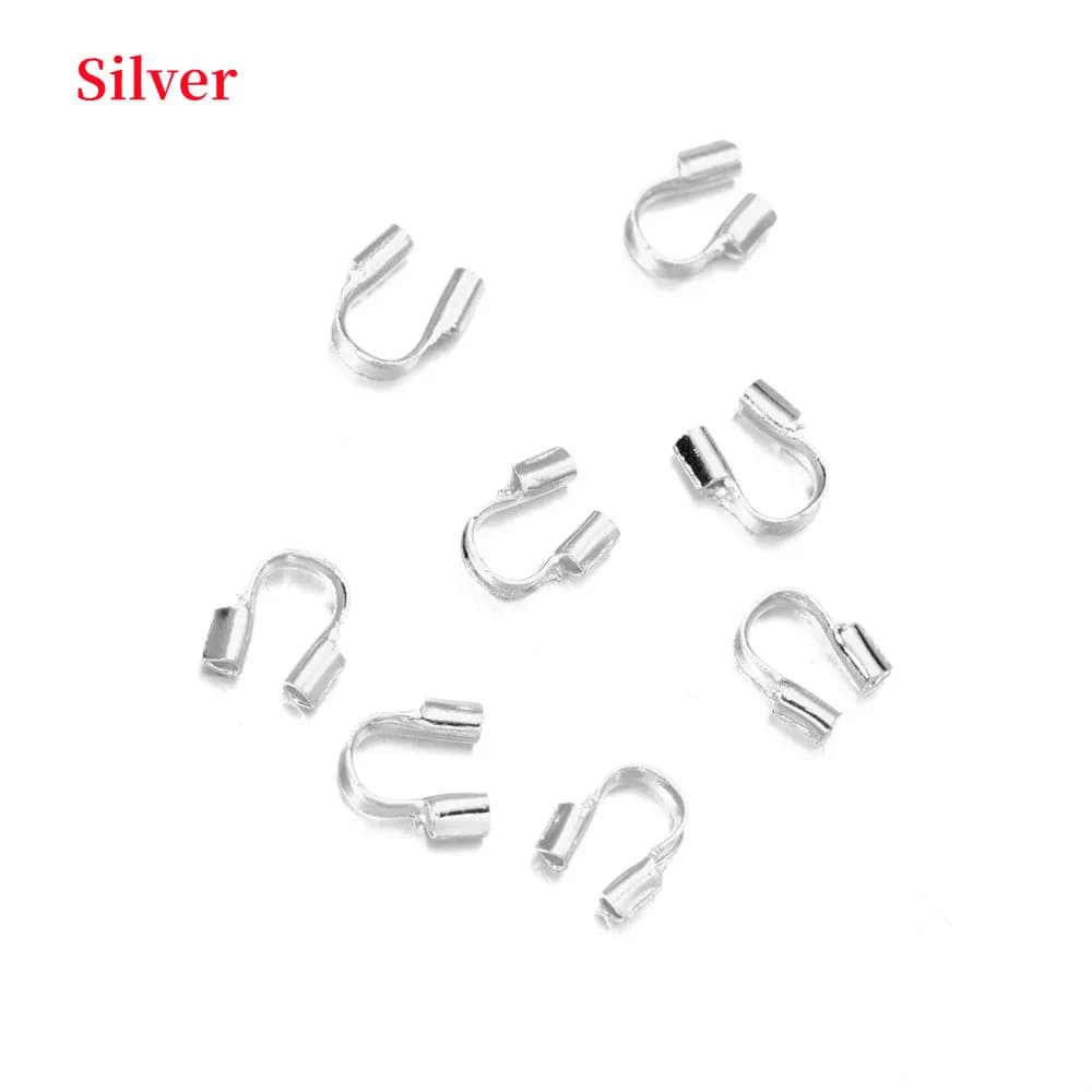 30-100 pièces 4.5x4mm protecteurs de fil garde de fil protecteurs boucles U forme accessoires fermoi