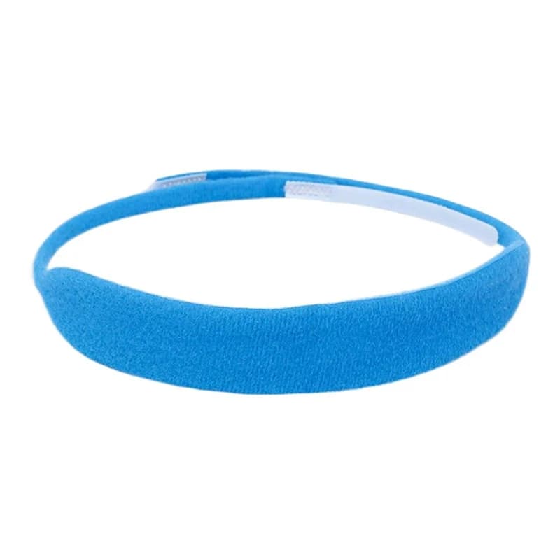 Collier de maintien réglable pour tube de trachéotomie, réutilisable, avec fixation auto-agrippante,