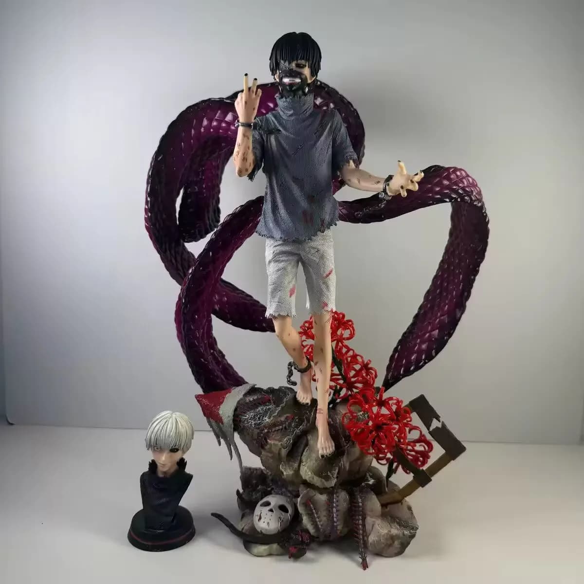 TakGhoul-Figurines d'action d'anime en PVC, modèle de statue Gk, jouet de renforcement du beurre, dé