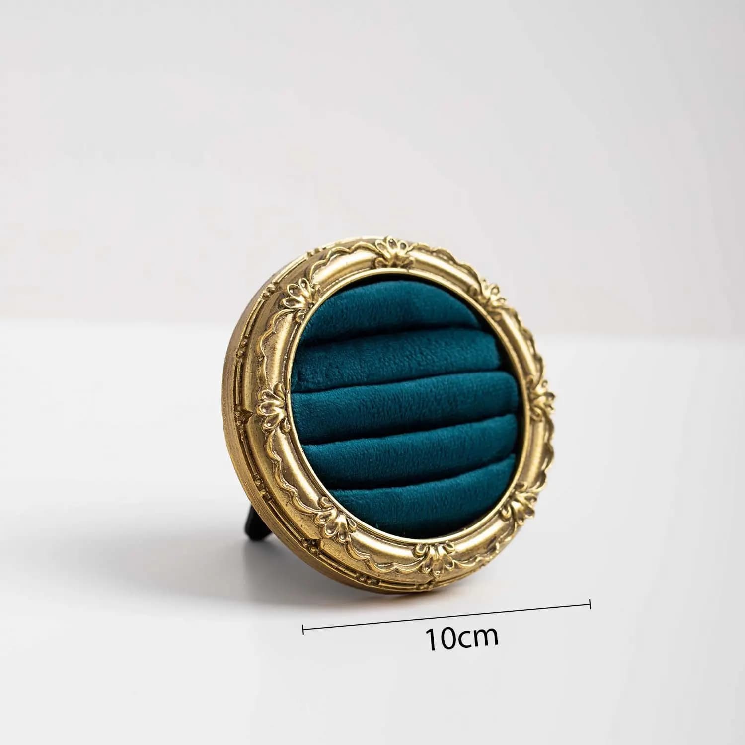 Étagère de rangement de bijoux Vintage, étagères en velours pour boucles d'oreilles, bagues, cadre d