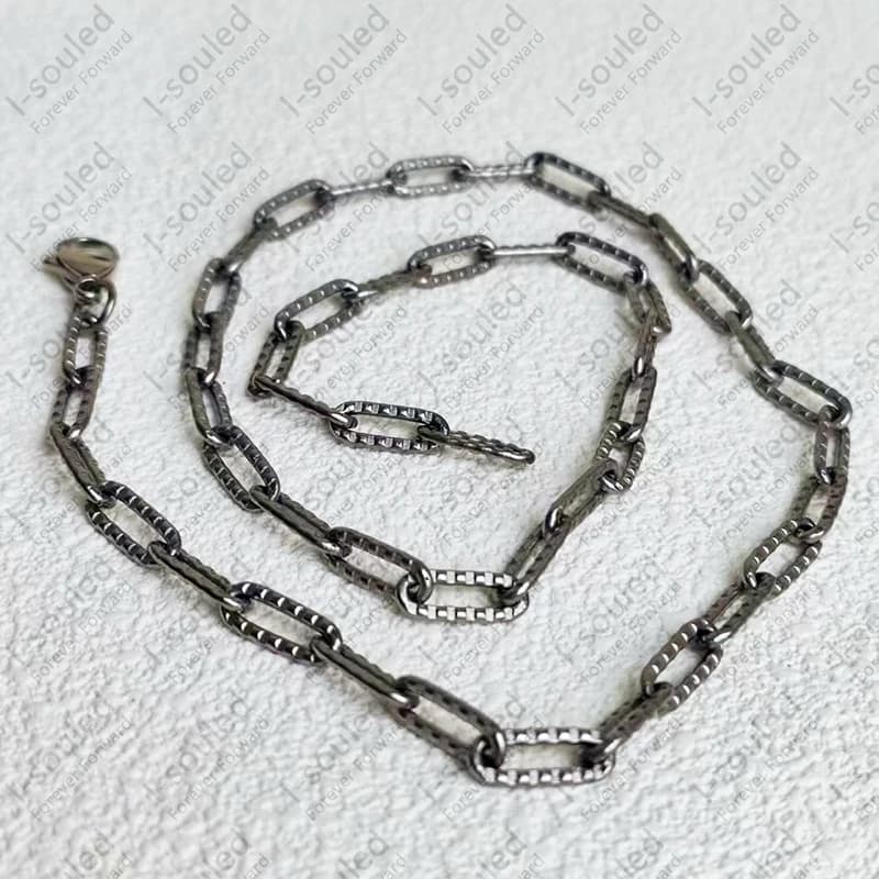 Prolate-Collier en titane massif de type O, JO5.0 mm de large, nouvelle arrivée