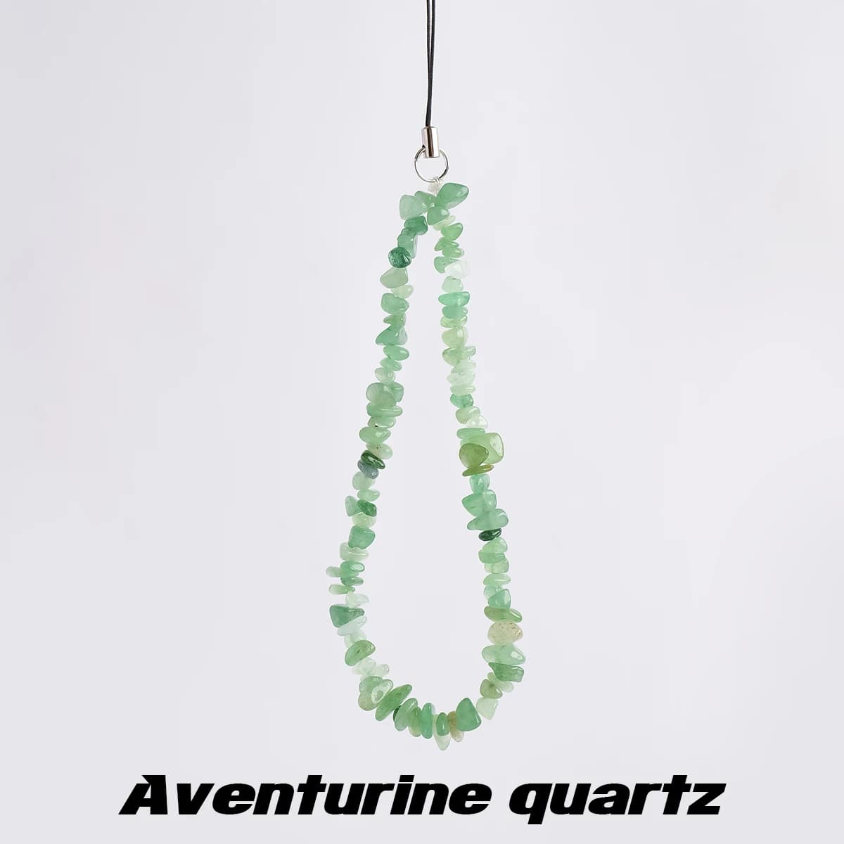1PC Pendentif en cristal naturel, pierre énergétique de guérison, décoration pour téléphone portable