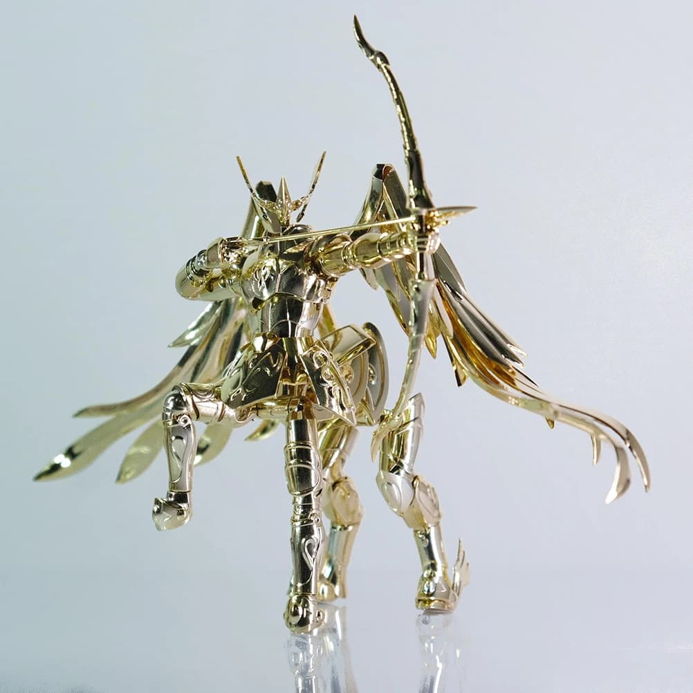 CS modèle Saint Seiya mythe tissu Gemini balance scorpion lion vierge Totem Anime or Saint chevalier