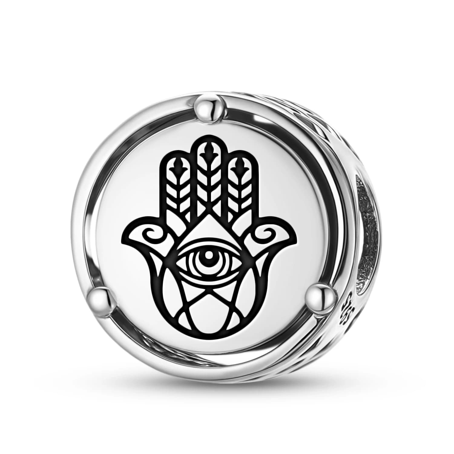 Hamsa – breloque symbole en argent Sterling 925, adaptée au Bracelet Original, accessoires de bijoux