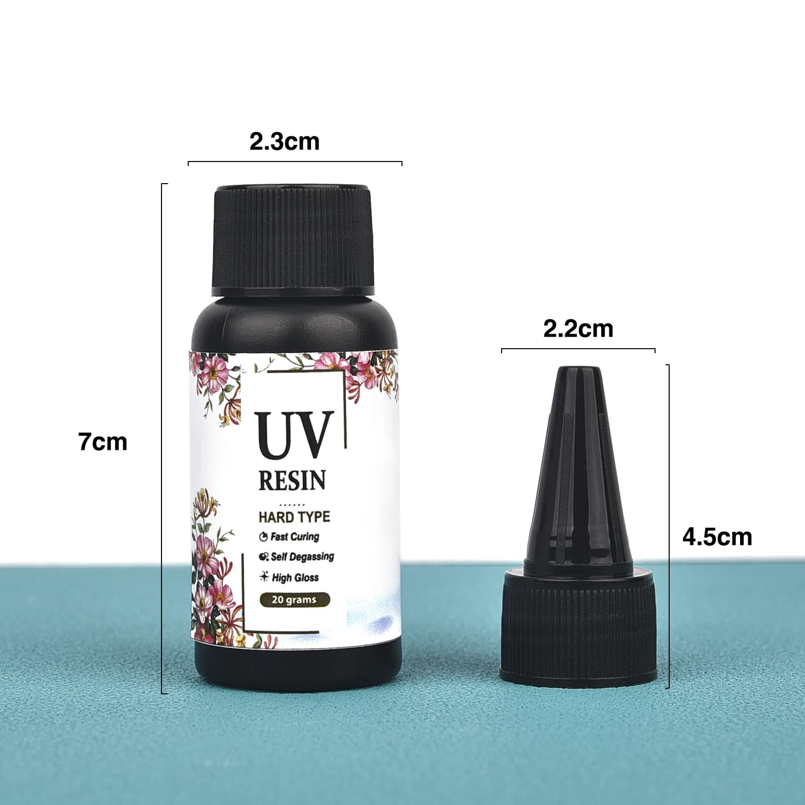 Colle UV en résine de cristal, 20g/50g/100g/200g/500g/1000g