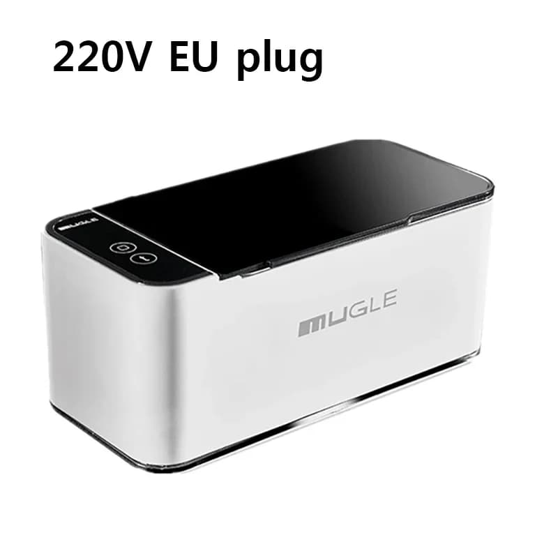 Nettoyeur à ultrasons puissant 500ML 46kHz pour bijoux lunettes rasoir Circuit imprimé montres proth