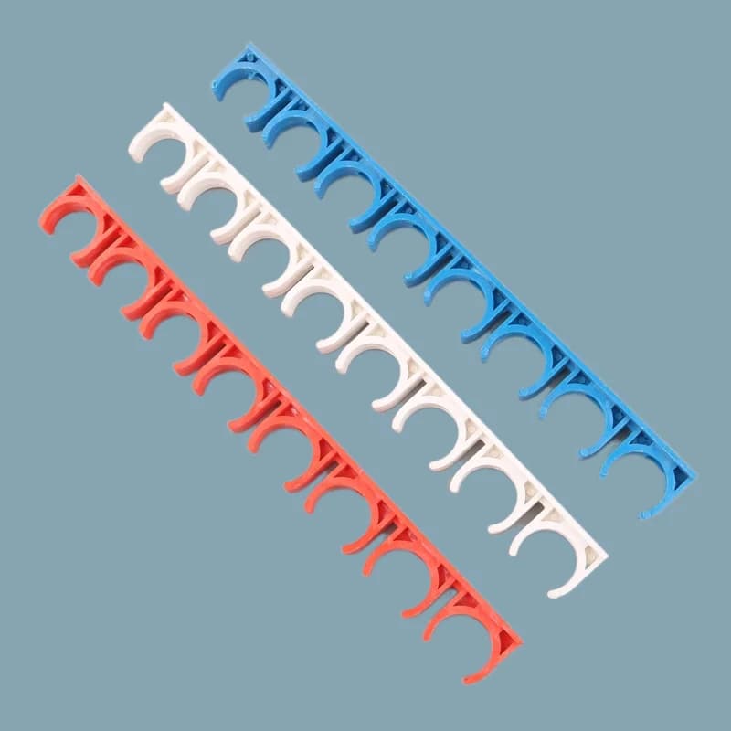 Colliers de serrage en PVC 16/20/25/32mm, 5 pièces, Support de tuyau d'eau, connecteur de tuyau en P