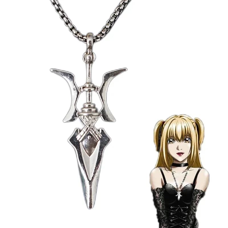 Collier pendentif arme épée gothique pour hommes et femmes, mode punk, tendance hip hop, cadeau de b