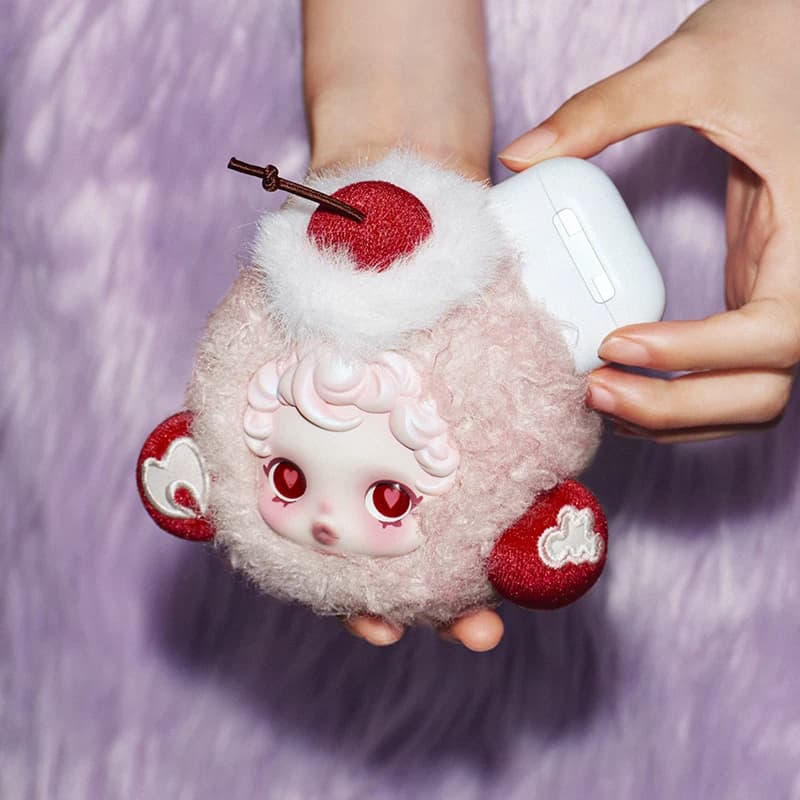 POP MART SKULLPANDA You Found Me! Series Étui pour écouteurs - Moldy Muffin / Pranky Peanut