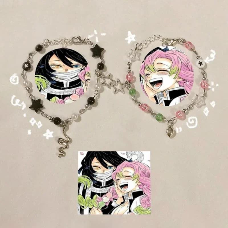 Bracelet couple Iguro x Mitsuri y2k 1PCS