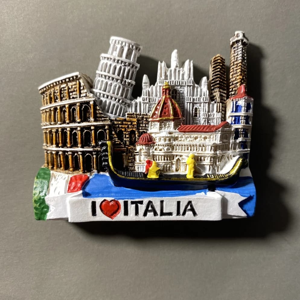 Italie, Water City, Venise, amusements, souvenirs touristiques, peintures faites à la main, autocoll