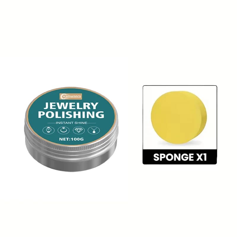 Crème de polissage pour bijoux de qualité supérieure pour l'or et l'argent - Entretien brillant et l