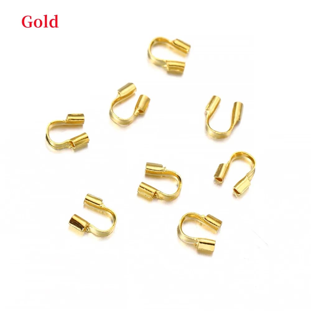 30-100 pièces 4.5x4mm protecteurs de fil garde de fil protecteurs boucles U forme accessoires fermoi