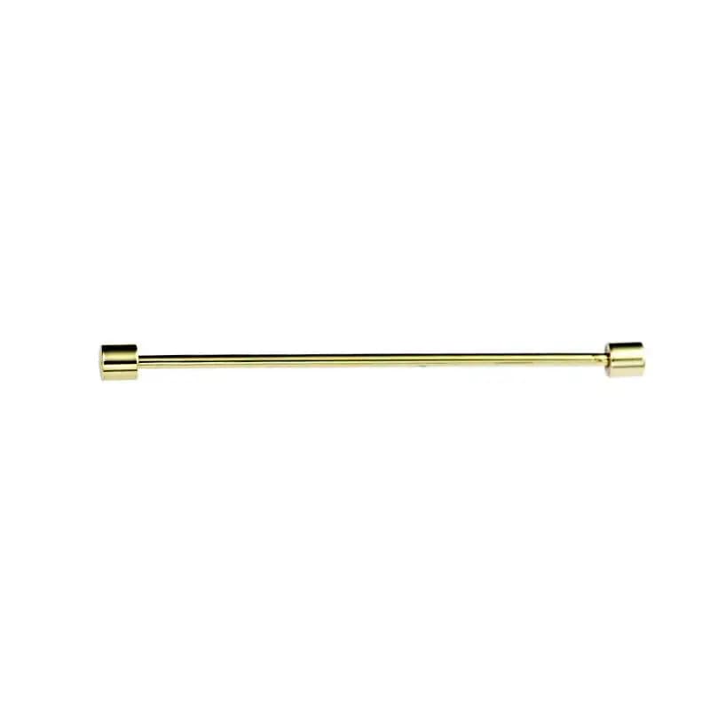 ❃ 1/2 pièces – Épingles à cravate cylindriques simples à visser pour chemises homme – Accessoires dé