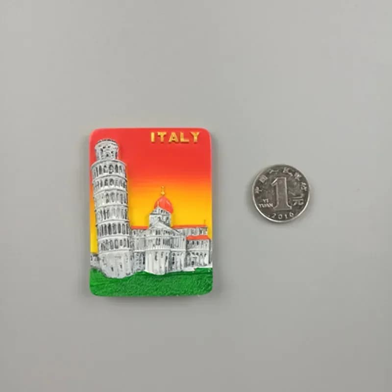 Aimant de réfrigérateur monde aimants de réfrigérateur venise Milan italie Rome Florence aimant de r