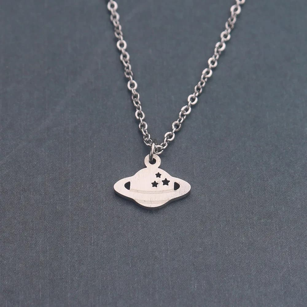 Collier ras du cou pour bébé, breloque ange, pendentif princesse, bijoux en acier inoxydable, couleu