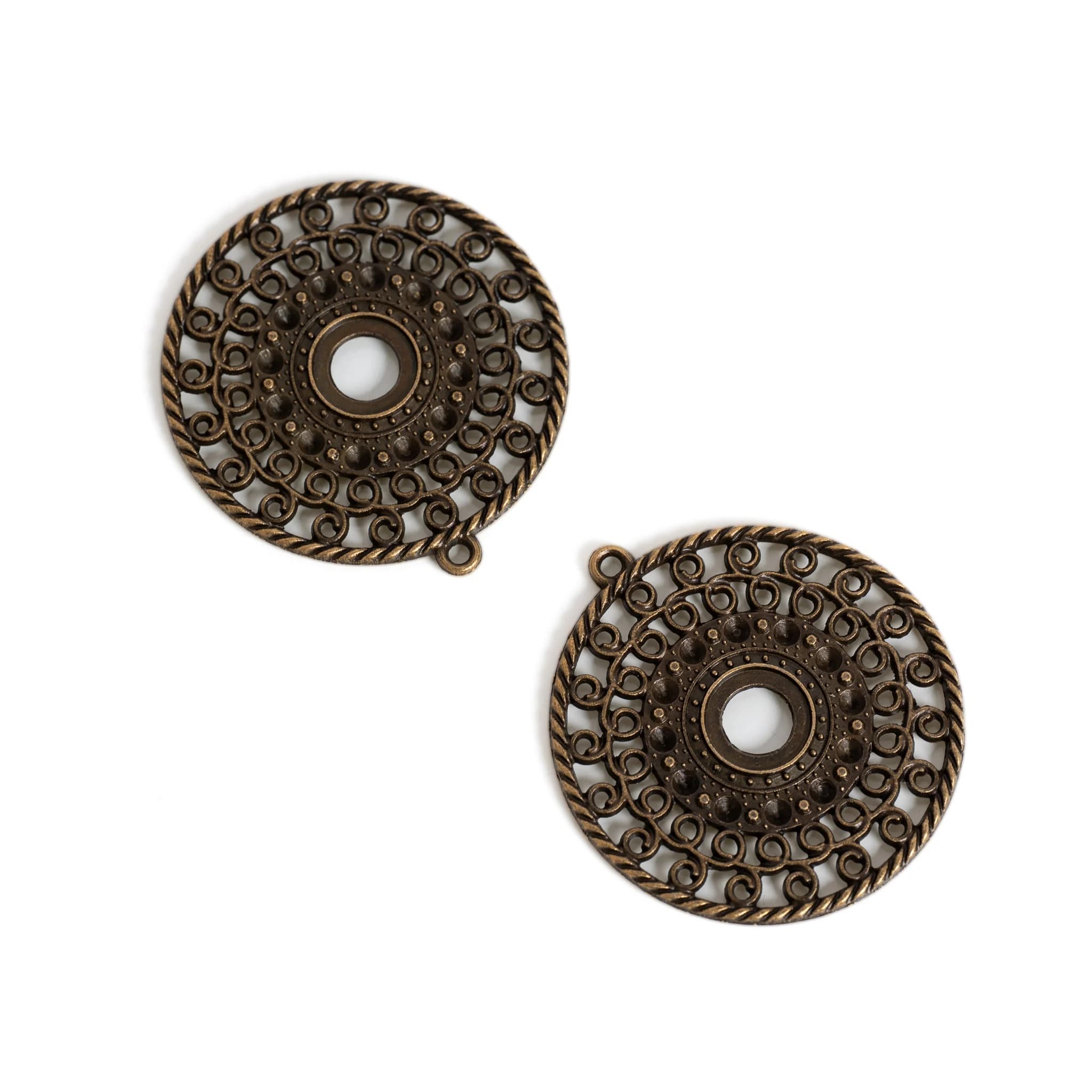 Pendentif en alliage de bricolage de haute qualité, résultats de bijoux, breloques, composants de bi