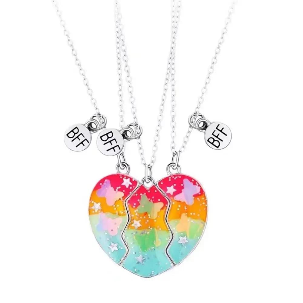 Collier pendentif coeur assressentien alliage de chia ship, bijoux de mode, colliers de la présidenc