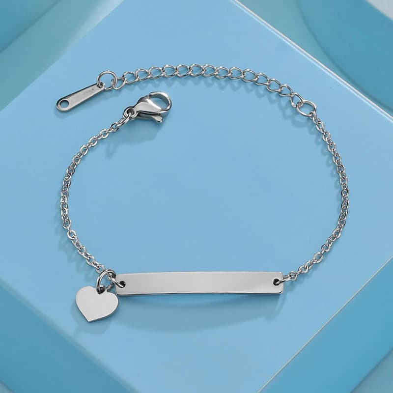 Bracelets personnalisés pour bébé, nouveau-né, barre d'identification, pour fille et garçon, 3 coule