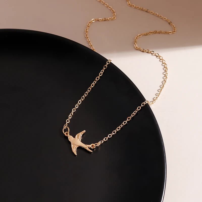 Aihua – chaîne de clavicule de Style Simple, colliers et pendentifs ancre de la marine de mer pour f