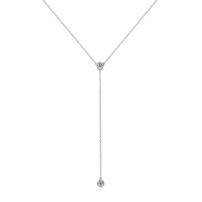 IOGOU-Collier en diamant Moissanite véritable pour femme, pendentif pompon, argent regardé 925, qual