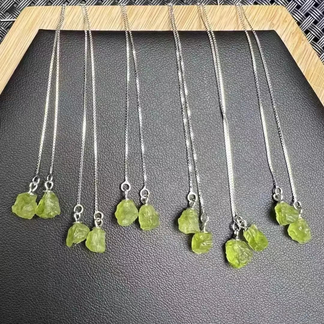 Unité une pièce 925 incrustation d'argent avec vente populaire boucles d'oreilles en cristal d'olivi