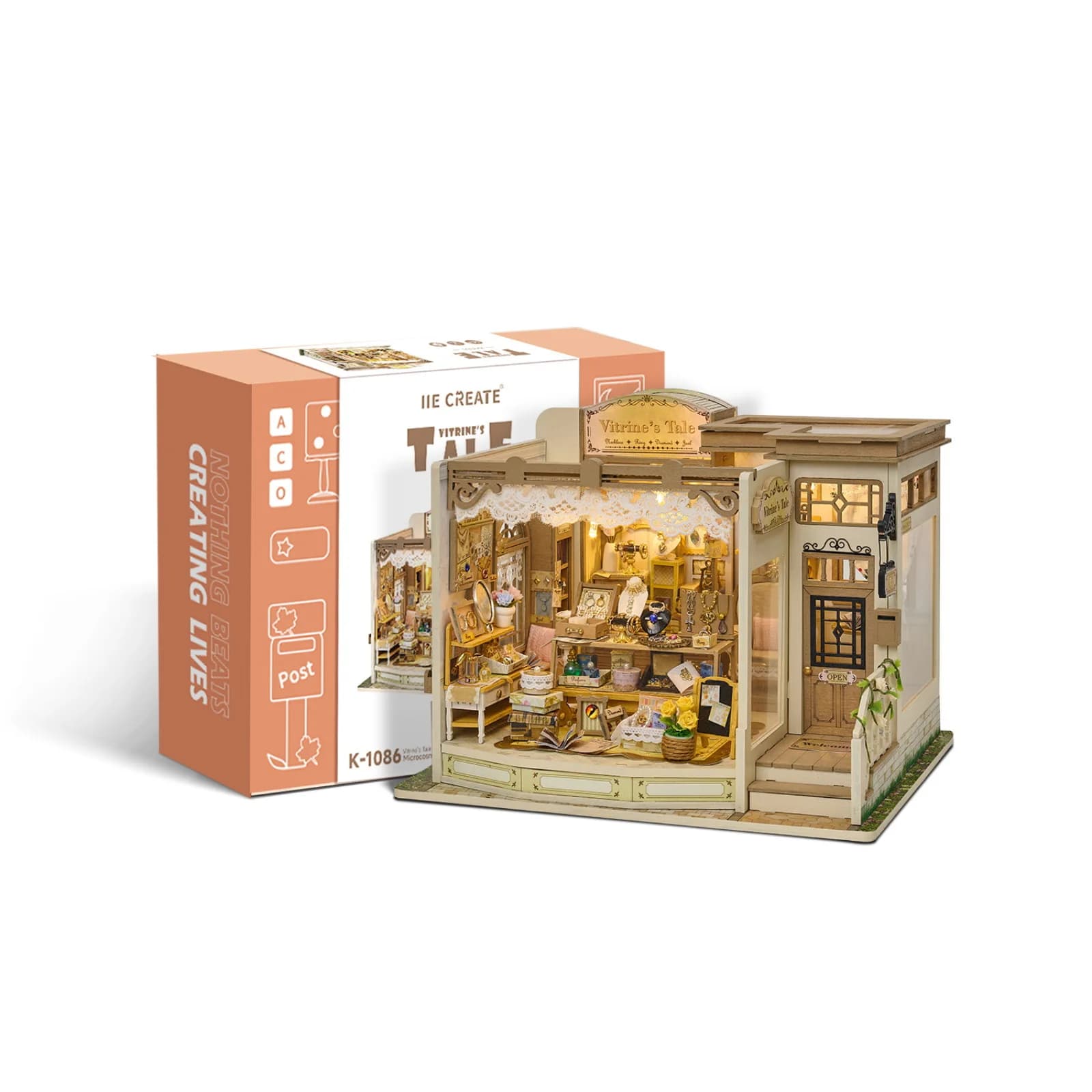 Boutique de bijoux, trésor secret, bricolage, assemblage manuel, cadeaux créatifs pour anniversaire 