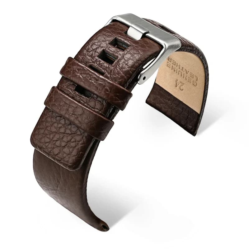 Bracelet en cuir véritable pour Diesel DZ7312 DZ7314, bracelet de montre en cuir de vache noir et ma