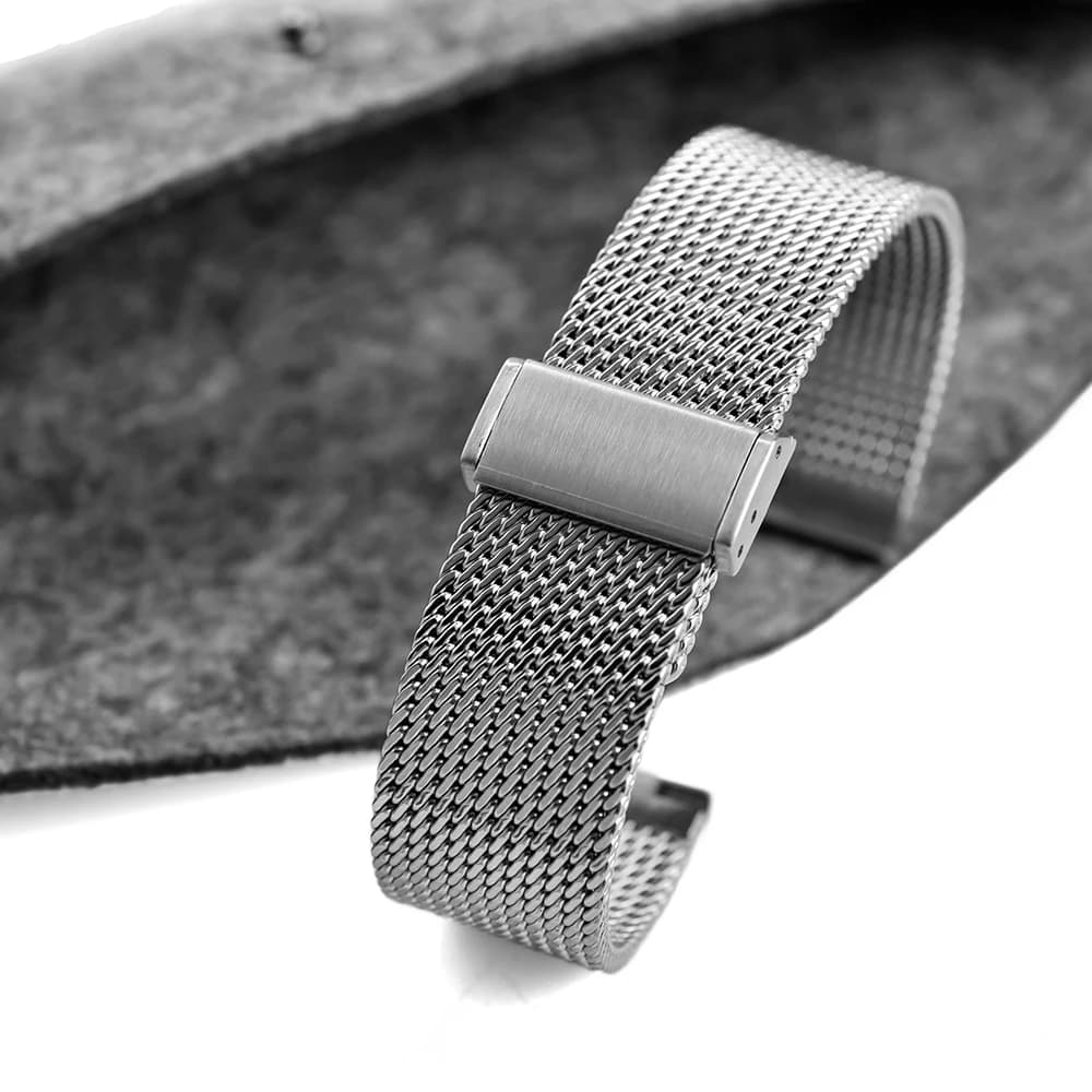 Bracelet milanais universel pour Rolex Omega IWC Breitling, bracelet en métal 18 19 20 21 22mm, bouc