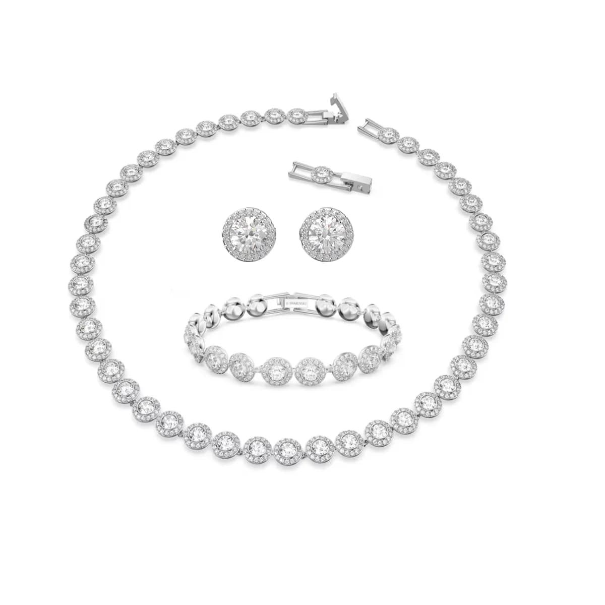 Collier Cœur Breloques d'Amour Original 2025 Nouveaux Ensembles de Bijoux Fins pour Femme Boucles d'