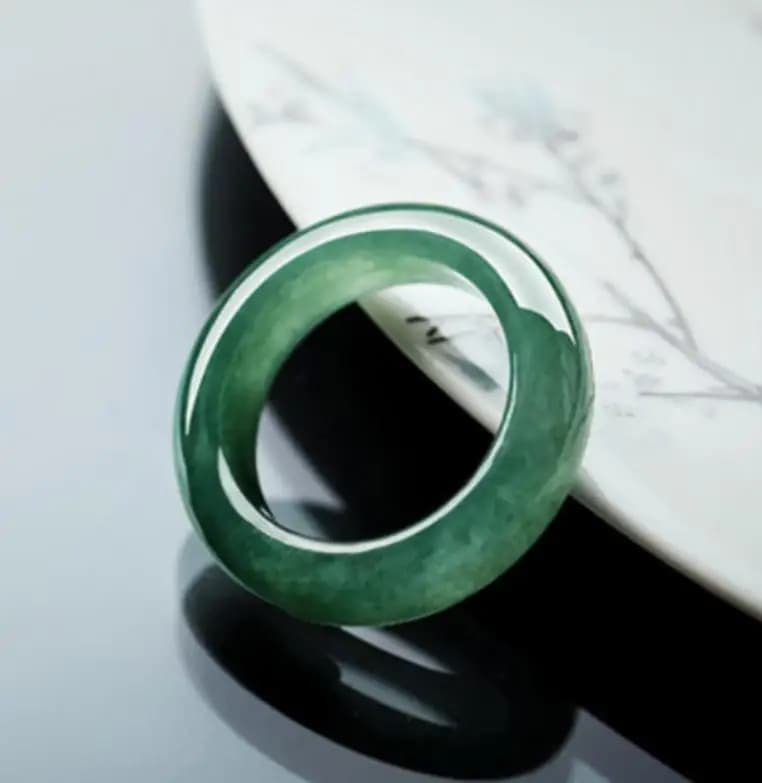 Bague de diversification d'eau bleue pour hommes et femmes, bijoux fins, véritable jadéite du Myanma
